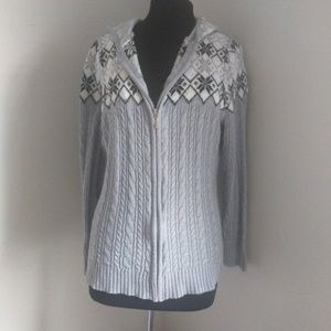 Dress Barn zipup sweater